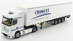 ELI116857 - Camion 4x2 MERCEDES Actros 5 avec semi 3 essieux aux couleurs des Transports CHOQUET
