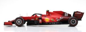 LOSLS18F1036 - Voiture du GP Bahrain 2021 N°55 – C.SAINZ - FERRARI Scuderia SF21