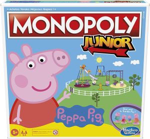 HASF1656 - Jeu de société – MONOPOLY Junior PEPPA PIG