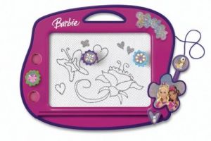Jouet pour fille de la gamme BARBIE - Tableau magique