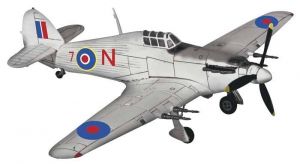 FOV85429 - Avion de guerre de la WWII UK HURRICANE RAF 835 SQUADRON Nord Atlantic BOITE ABIMEE
