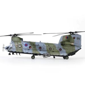 FOV821004C - Hélicoptère anglais Royal Air Force de 1982 - BOEING Chinook HC. MK.1  18ème escadron d'aviation Falklands