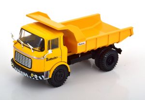 G1N0E016 - Camion porteur benne de 1961 couleur jaune - BARREIROS puma 4x2