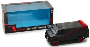 GREEN13521 - Véhicule de la série télé l'agence tous risques GMC Vandura 1983
