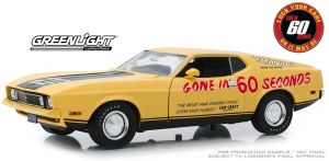 Voiture custom du film 60 secondes chronos FORD Mustang Eleanor de couleur jaune