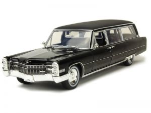 Voiture Limousine 1966 - Cadillac S&S de couleur Noire
