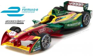 GREEN18108 - Voiture de courses Formule E ABT Schaeffler Team AUDI Sport n°66