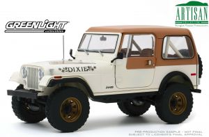 GREEN19065 - Voiture 4x4 JEEP CJ-7 modèle Golden Eagle Dixie de 1979