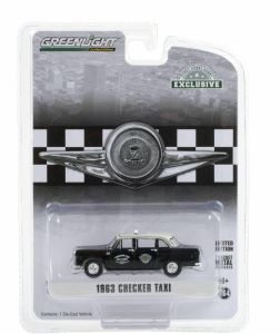 GREEN30207 - Taxi américain CHECKER MOTORS MARATHON A11 de 1963 vendu en blister