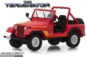 GREEN86533 - Voiture de Sarah Connor JEEP CJ-7 Renegade du film THE TERMINATOR