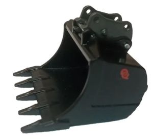 GF108-4 - Accessoire pour pelle de 24 à 33T - Godet OilQuick à 5 dents