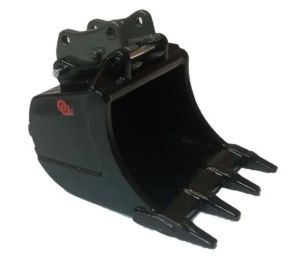 GF108-8 - Accessoire pour pelle de 24 à 33T - Godet OilQuick à 4 dents