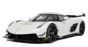 GT501 - Voiture de 2019 couleur blanche - KOENIGSEGG Jesko Crystal