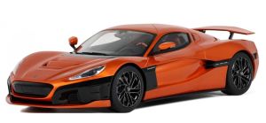 GT880 - Voiture de 2021 couleur orange – RIMAC Nevera