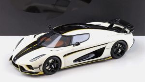 GT913 - Voiture de 2023 couleur blanche - KOENIGSEGG Rgera Record