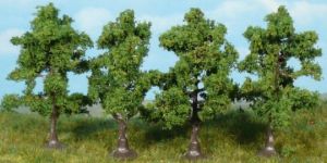 4 arbres fruities de 8cm en lot