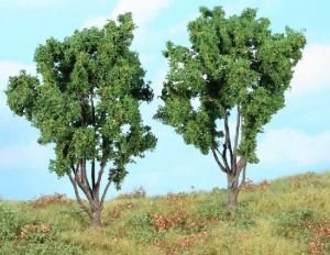 HEK1772 - Lot de 2 arbres de 13 cm de hauteur - mimosas