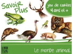 HEN002048 - Jeu de cartes - Jeu du savoir sur Le monde animal