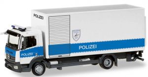 HER093538 - Camion porteur 4x2 MERCEDES Atego de la police allemande de Hamburg