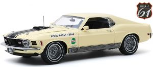 HIGHWY-18019 - Voiture sportive FORD Mustang Mach 1 de 1970 aux couleurs de la Ford Rally Team