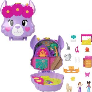 MATHKV33 - Figurines et accessoires Polly Pocket – L'aventure du Lama