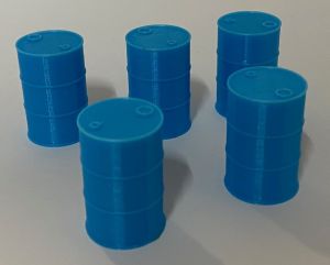 Accessoires pour Diorama miniature – 5 fûts de 220L ADBlue