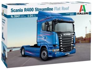 ITA3947 - Camion solo 4x2 SCANIA R400 Streamline en kit à peindre et à assembler peintures et colle non incluses