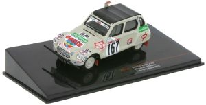 Voiture du Paris Dakar de 1979 CITROEN Dyane n°167 équipage C.Sandron-P.Alberto