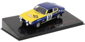 IXORAC309 - Voiture du rallye de Pologne de 1972 FORD Capri n°10 équipage W.Rohrl-J.Berger