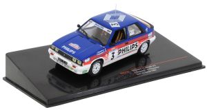 Voiture du rallye Tour de Corse de 1987 RENAULT 11 Turbo n°3 équipage J.Ragnotti-P.Thimonier