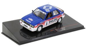 Voiture du rallye Tour de Corse de 1987 RENAULT 11 Turbo n°8 équipage F.Chatriot-M.Perin