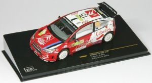 Voiture du rallye de Grèce de 2008 CITROEN C4 WRC n°15  équipage U.Aava-K.Sikk