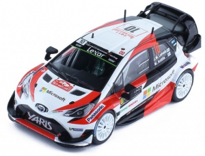 IXORAM647 - Voiture du rallye de Monte Carlo de 2017 TOYOTA Yaris WRC n°10 équipage  J.M.Latvala-M.Anttila