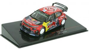 Voiture du rally de Suède de 2019 CITROEN C3 WRC n°4 équipage E.Lappi-J.Ferm