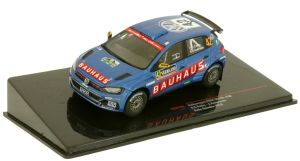 IXORAM706 - Voiture du rallye de Suède de 2019 VOLKSWAGEN Polo GTI R5 n°42 équipage O.C.Veiby-J.Andersson