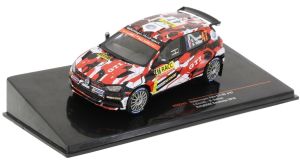 Voiture du rallye de Catalogne de 2018 VOLKSWAGEN Polo GTi R5 n°47 équipage E.Camilli-B.Veillas