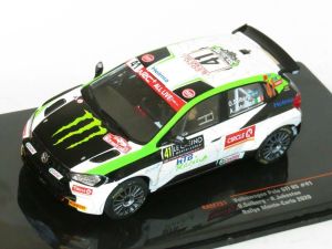 IXORAM751 - Voiture du rallye de Monté Carlo de 2020 VOLKSWAGEN Polo GTI R5 n°41 équipage O.Solberg-A.Johnston