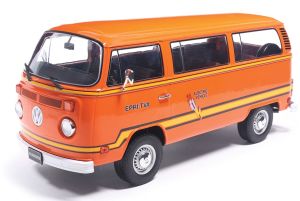 IXO-U18RDC004-B - Bus de 1978 couleur orange - Elektrotransporteur - VW Type2 Bus