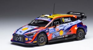 IXORAM865BLQ.22 - Voiture de RALLYE FINLANDE WRC 2022 - HYUNDAI I20 N RALLY 1 n°8 TANAK/JÄRVEOJA