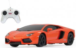 Voiture radiocommandée - Lamborghini Aventador de couleur orange