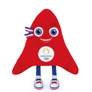 JO2502 - Peluche de 38 cm - Mascotte des JO  - Paris 2024