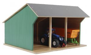 Bâtiment pour matériel agricole 45 x 28 x 22 cm