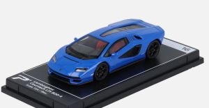 KTH16 - Voiture de couelur bleu - Collection Hypercar League - LAMBORGHINI Countach LPI 800-4