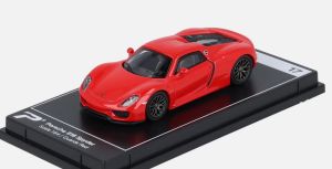 KTH17 - Voiture de couleur rouge - Collection HyperCar League - PORSCHE 918 Spyder