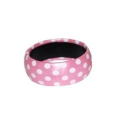 LPE53646 - Accesoire pour petite fille - Bracelet Rose à pois Blancs