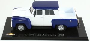 MAGCHEVYALVORADA - Voiture pick-up CHEVROLET Alvorada double cabine de 1962 de couleur blanc et bleu