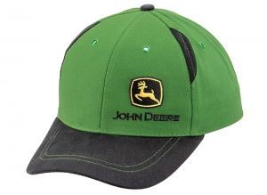 Casquette de couleurs verte et noire JOHN DEERE