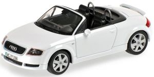 Voiture cabriolet AUDI TT Roadster de 1999 couleur blanc