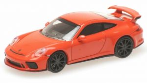 MNC870067320 - Voiture sportive PORSCHE 911 GT3 de 2017 de couleur orange foncé