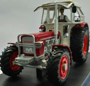Tracteur EICHER Wotan rouge en résine
